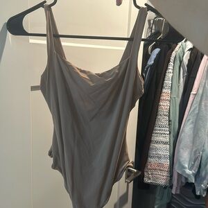 SKIMS Tan Fits Everybody Bodysuit